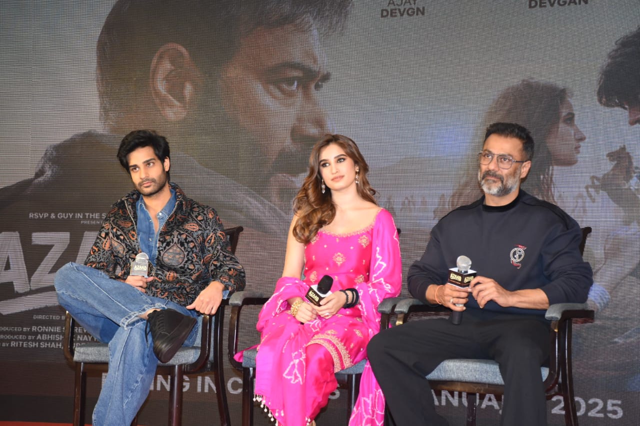 फ़िल्म आज़ाद के प्रमोशन के लिए नई स्टार जोड़ी जयपुर पहुंची फ़िल्म आज़ाद के प्रमोशन के लिए नई स्टार जोड़ी जयपुर पहुंची