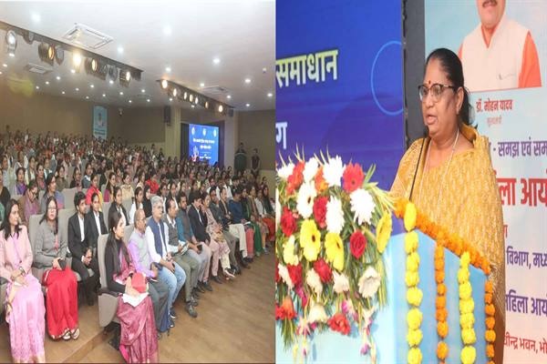 कार्यक्रम को सम्बोधित करतीं हुईं मंत्री निर्मला भूरिया कार्यक्रम को सम्बोधित करतीं हुईं मंत्री निर्मला भूरिया