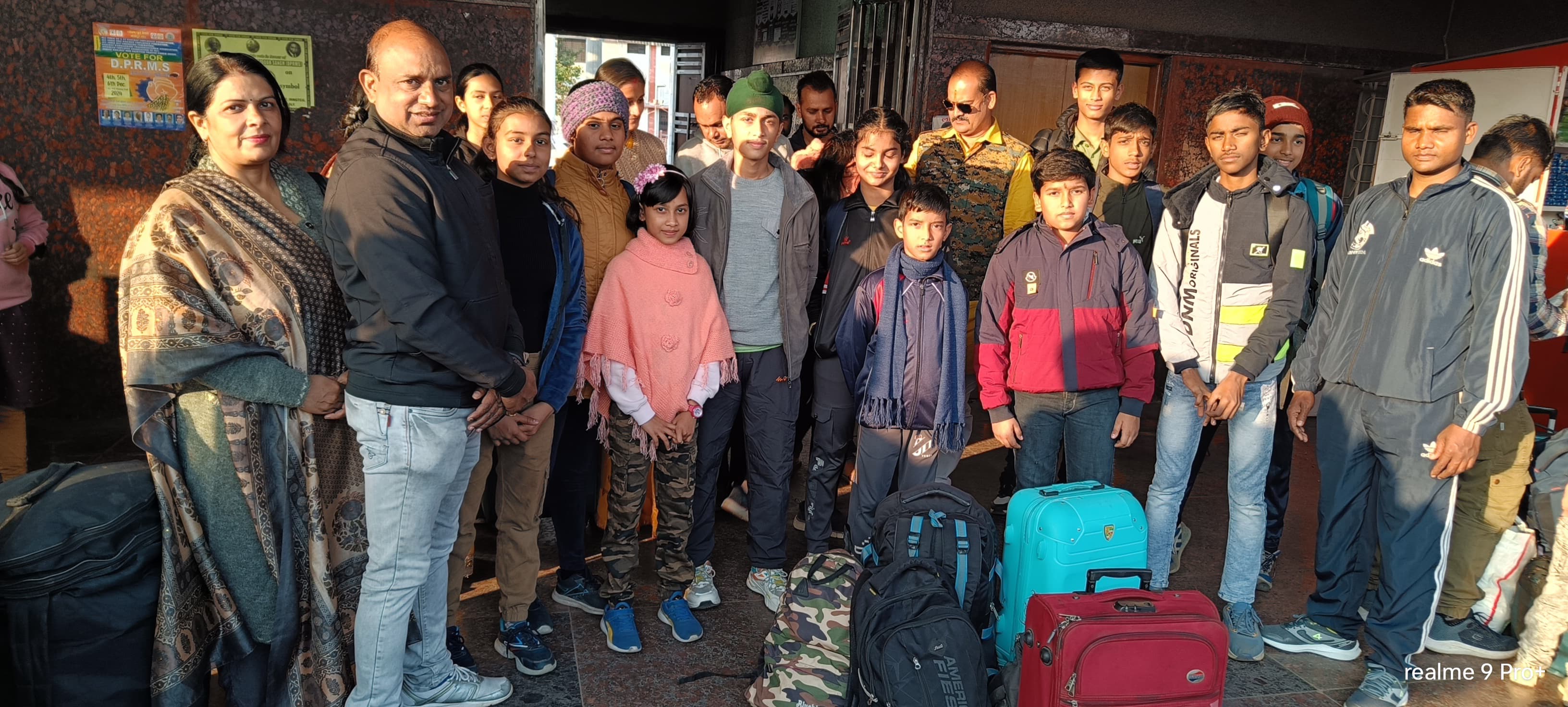 रवाना होते खिलाड़ी रवाना होते खिलाड़ी