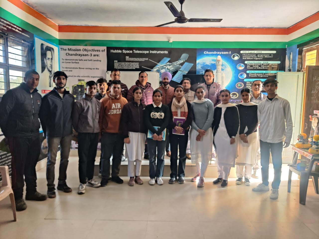 One day training workshop on space science instruments organized for students One day training workshop on space science instruments organized for students
