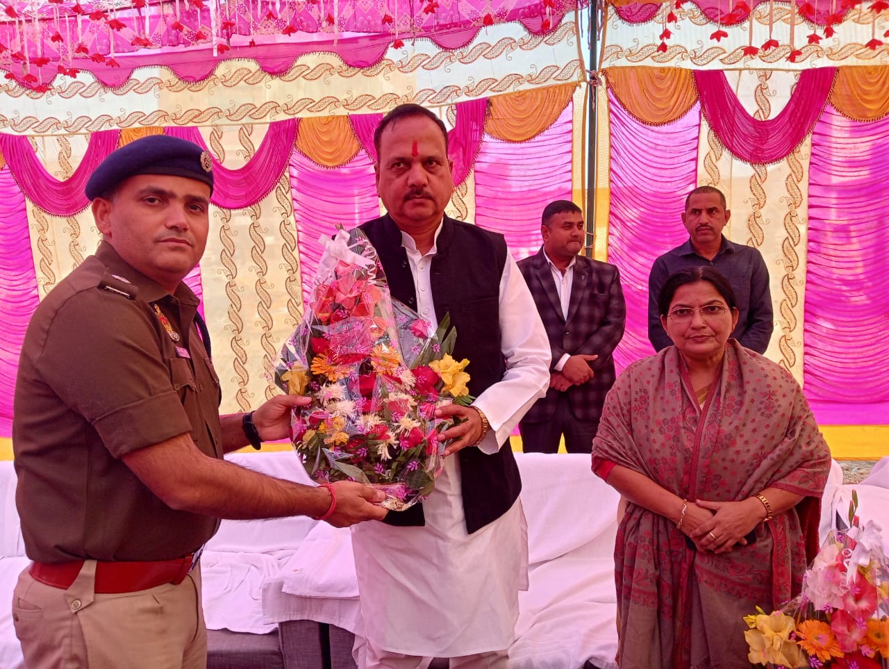 उच्च शिक्षा राज्य मंत्री एवं विधायक ने हरपालपुर थाने के भवन का किया शिलान्यास उच्च शिक्षा राज्य मंत्री एवं विधायक ने हरपालपुर थाने के भवन का किया शिलान्यास