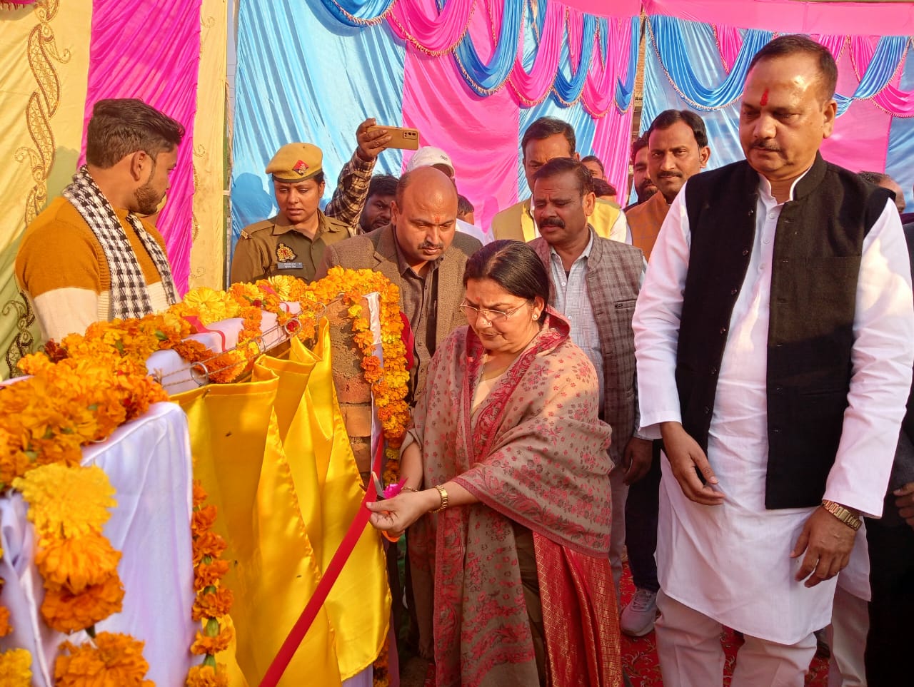 उच्च शिक्षा राज्य मंत्री एवं विधायक ने हरपालपुर थाने के भवन का किया शिलान्यास उच्च शिक्षा राज्य मंत्री एवं विधायक ने हरपालपुर थाने के भवन का किया शिलान्यास
