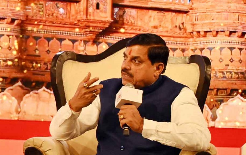मुख्यमंत्री डॉ. यादव नई दिल्ली में टीवी चैनल के कार्यक्रम को संबोधित करते हुए मुख्यमंत्री डॉ. यादव नई दिल्ली में टीवी चैनल के कार्यक्रम को संबोधित करते हुए