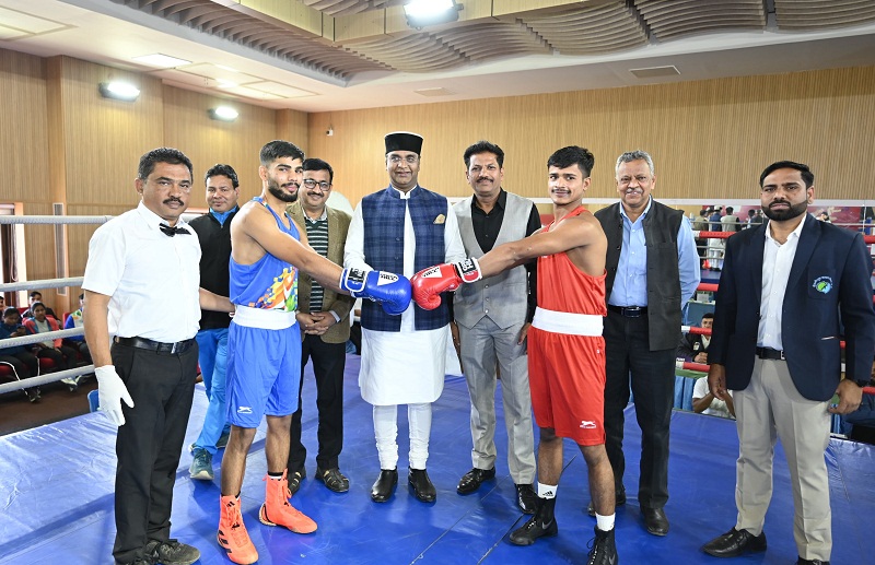 राज्य स्तरीय बॉक्सिंग चैंपियनशिप का शुभारंभ राज्य स्तरीय बॉक्सिंग चैंपियनशिप का शुभारंभ