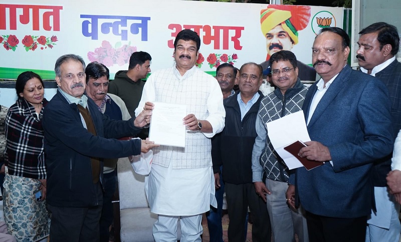 नॉन के कर्मियों ने माना खाद्य मंत्री गोविंद सिंह राजपूत का आभार
