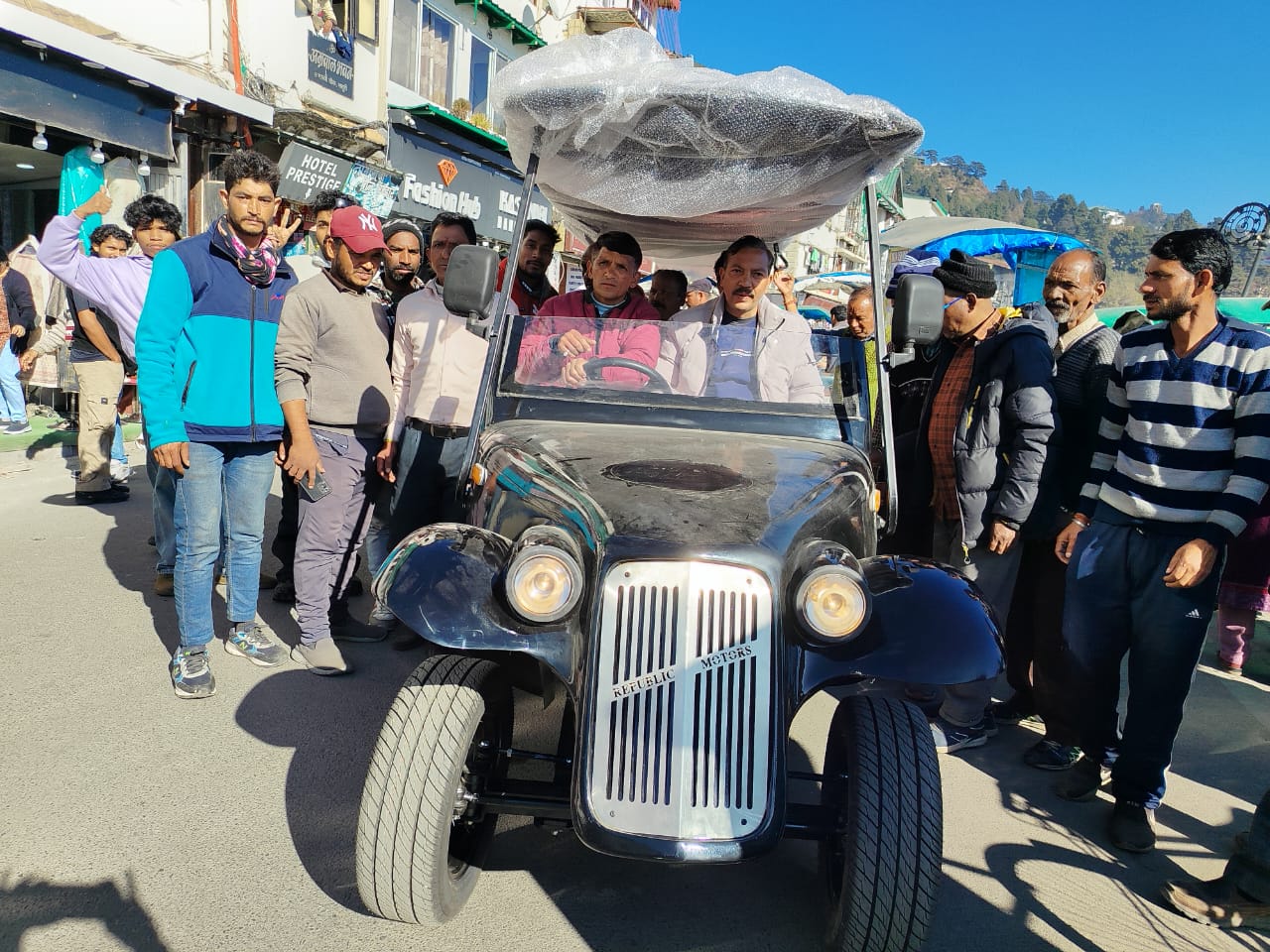 गोल्फ कार्ट। गोल्फ कार्ट।