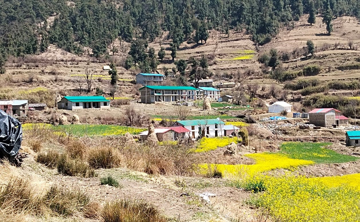 विस्थापित गांव दिदिणा तोक।