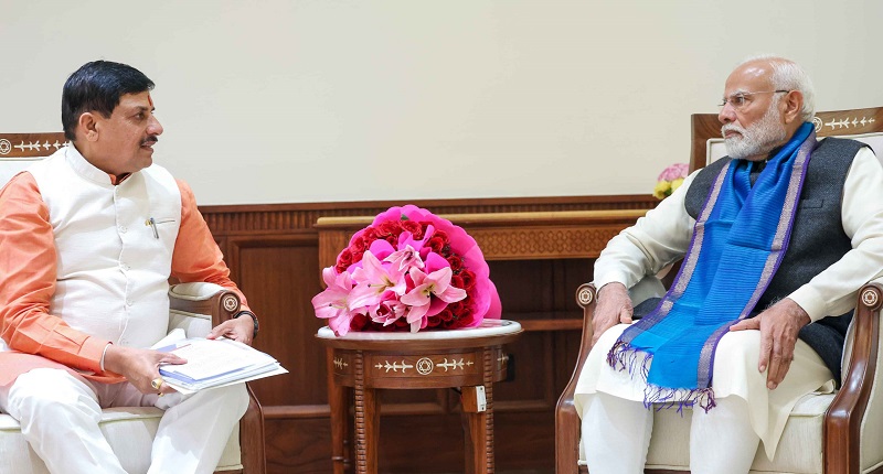 प्रधानमंत्री मोदी से मिले मुख्यमंत्री डॉ. यादव प्रधानमंत्री मोदी से मिले मुख्यमंत्री डॉ. यादव