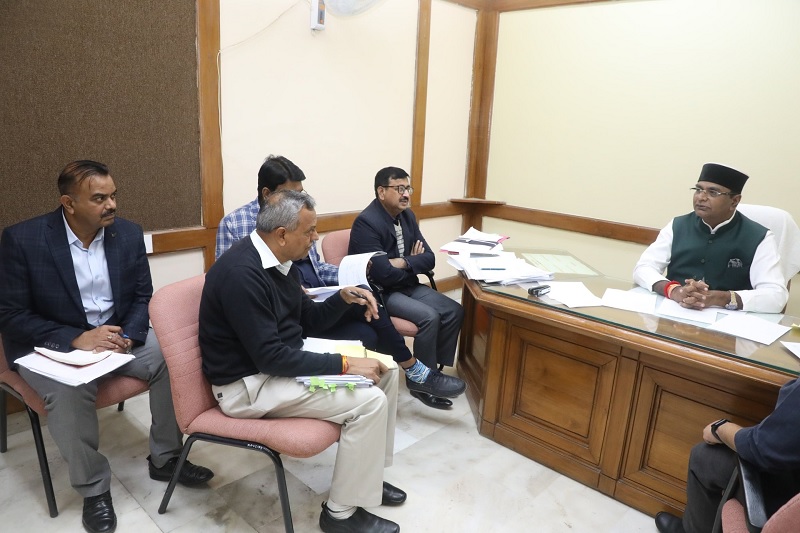 खेल मंत्री विश्वास कैलाश सारंग ने की सम्मान समारोह की समीक्षा खेल मंत्री विश्वास कैलाश सारंग ने की सम्मान समारोह की समीक्षा