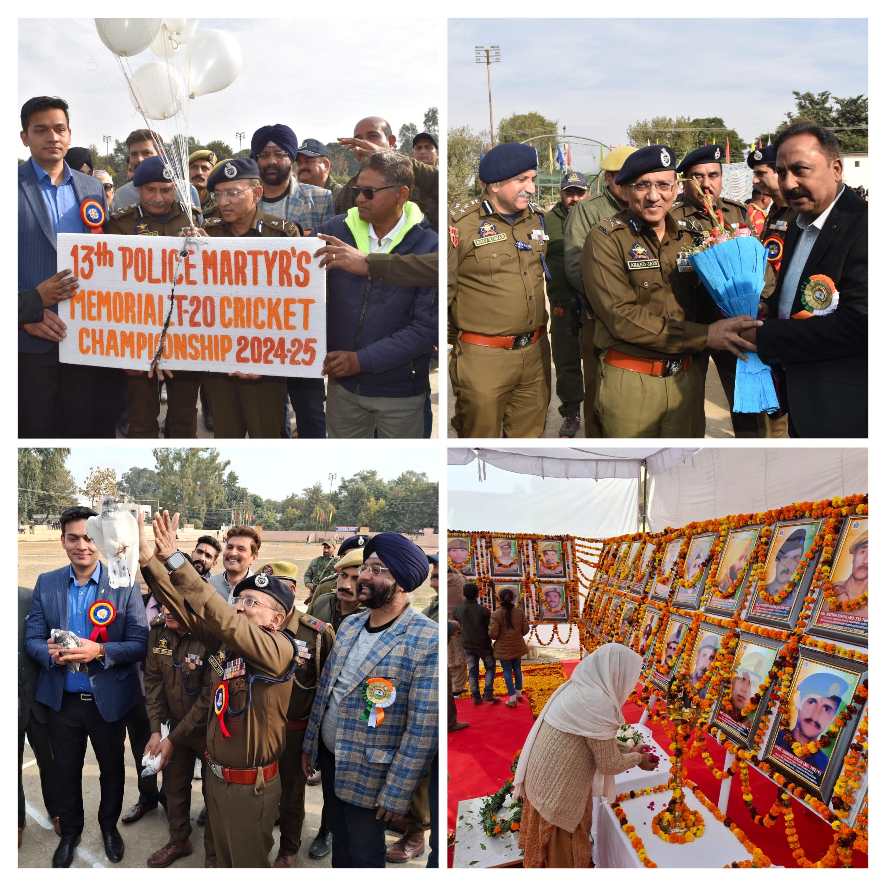 ADGP Jammu inaugurated the 13th Police Shaheed Memorial T-20 Cricket Championship ADGP Jammu inaugurated the 13th Police Shaheed Memorial T-20 Cricket Championship