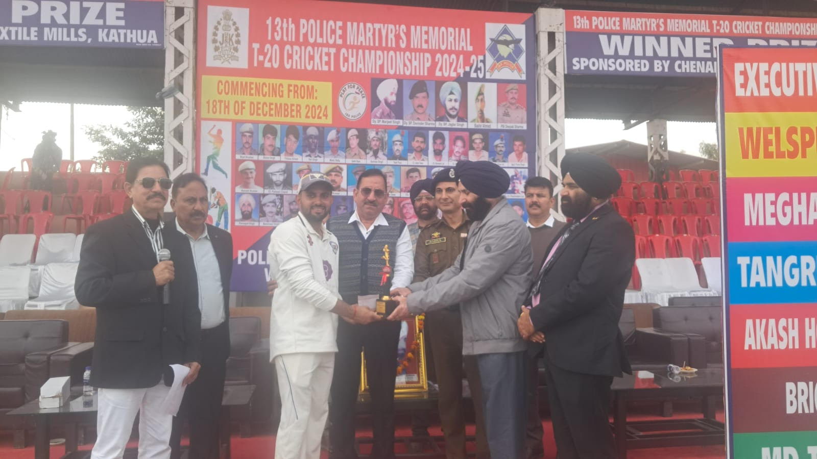 Police Shaheed Cricket Tournament-LB Shastri team defeated Sabi Hoshiarpur by 08 wickets