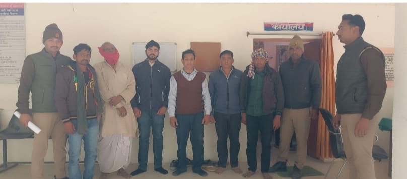 जमीनी विवाद में हुए मारपीट में छह गिरफ्तार जमीनी विवाद में हुए मारपीट में छह गिरफ्तार