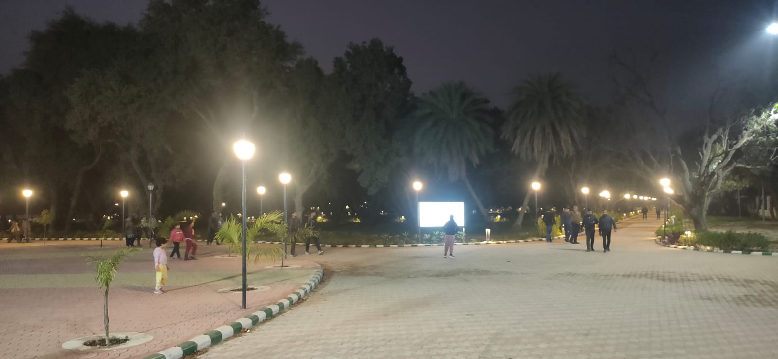 आशियाना कालोनी स्थित डॉ आंबेडकर नेचर पार्क में शाम काे टहलते लाेग आशियाना कालोनी स्थित डॉ आंबेडकर नेचर पार्क में शाम काे टहलते लाेग