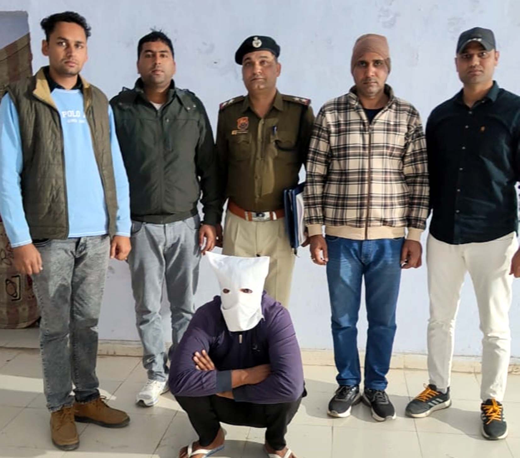 हर्ष फायरिंग करने वाला आरोपी पुलिस गिरफ्त में।