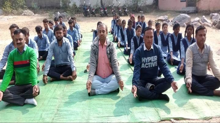 महाविद्यालय अंजनिया में मनाया गया विश्व ध्यान दिवस महाविद्यालय अंजनिया में मनाया गया विश्व ध्यान दिवस