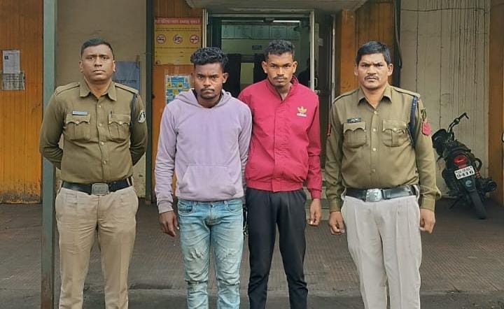 कोरबा में कॉपर वायर चोरी: दीपका पुलिस ने 2 आरोपियों को किया गिरफ्तार