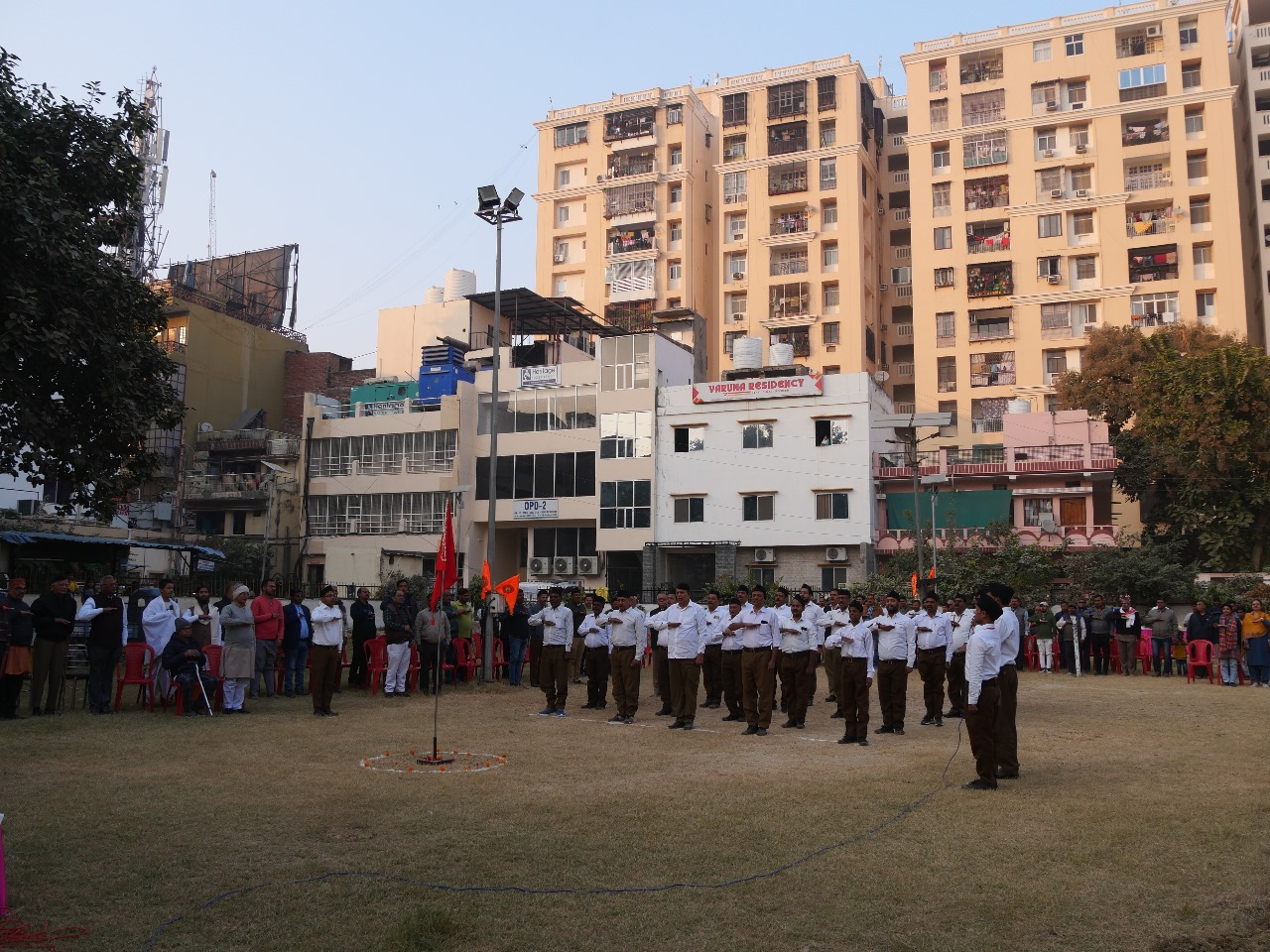 माधव शाखा के वार्षिक उत्सव में वक्ता: फोटो बच्चा गुप्ता माधव शाखा के वार्षिक उत्सव में वक्ता: फोटो बच्चा गुप्ता
