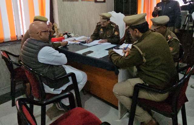 प्रदेश अध्यक्ष अजय राय ने हुसैनगज थाने में दर्ज कराया बयान प्रदेश अध्यक्ष अजय राय ने हुसैनगज थाने में दर्ज कराया बयान