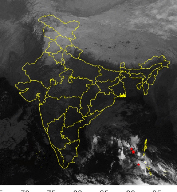भारत मौसम विज्ञान विभाग ने आज सुबह उपग्रह से प्राप्त तड़ित पूर्वानुमान जारी किया। भारत मौसम विज्ञान विभाग ने आज सुबह उपग्रह से प्राप्त तड़ित पूर्वानुमान जारी किया।