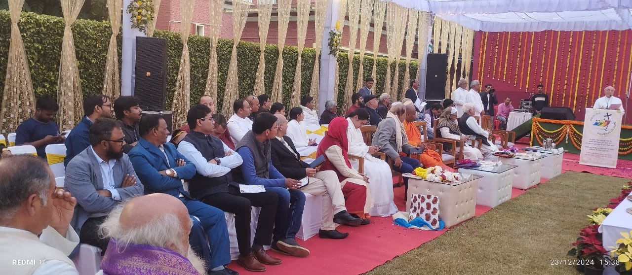 बिशप हाउस में क्रिसमस जयंती मिलन समारोह