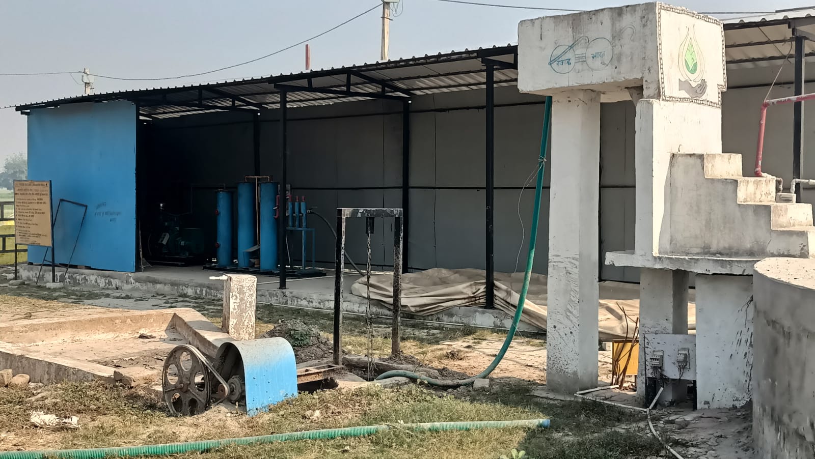सीएम की बाट जोह रहा बिहार का पहला गोवर्धन प्लांट सीएम की बाट जोह रहा बिहार का पहला गोवर्धन प्लांट