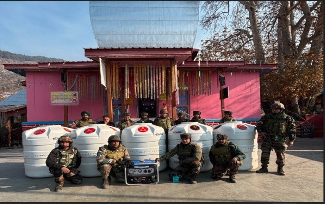 सिरथल माता मंदिर में जल भंडारण और आपूर्ति प्रणाली प्रदान की सिरथल माता मंदिर में जल भंडारण और आपूर्ति प्रणाली प्रदान की