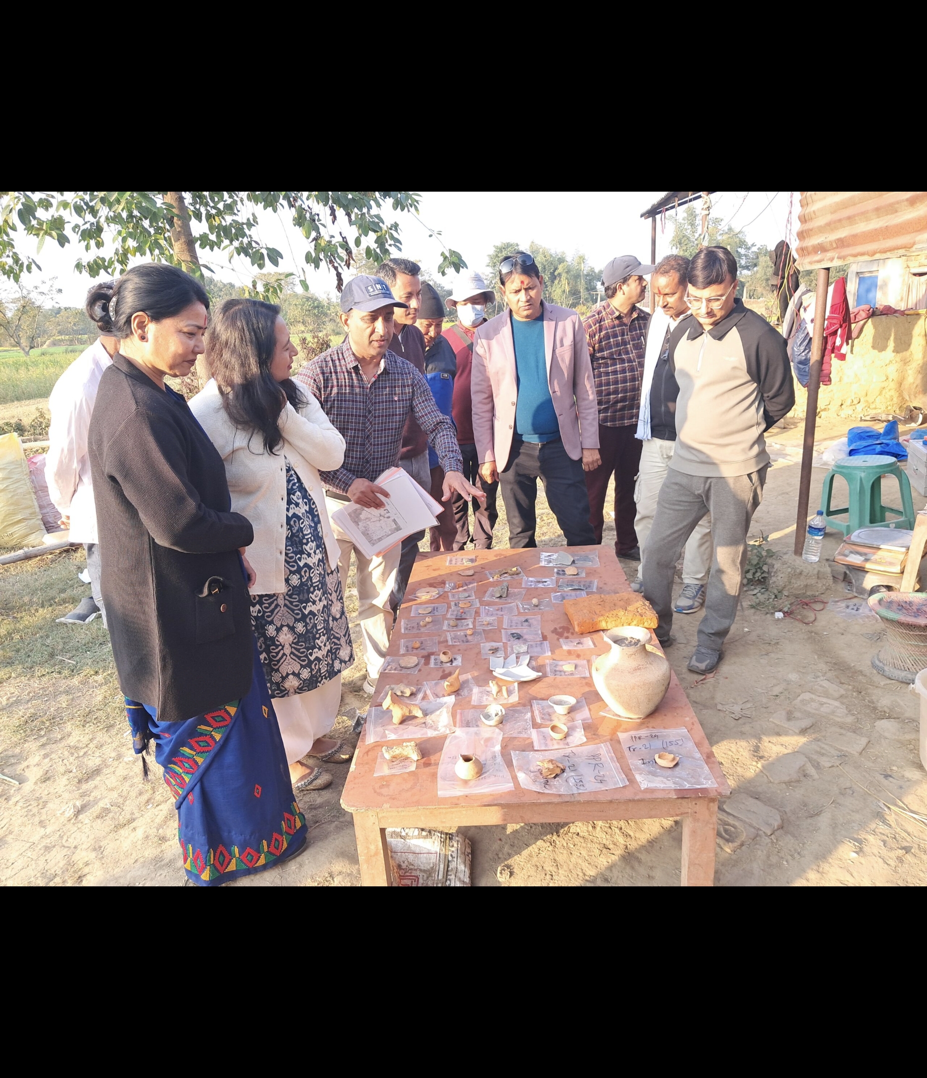 नेपाल में खुदाई में मिली अवशेष