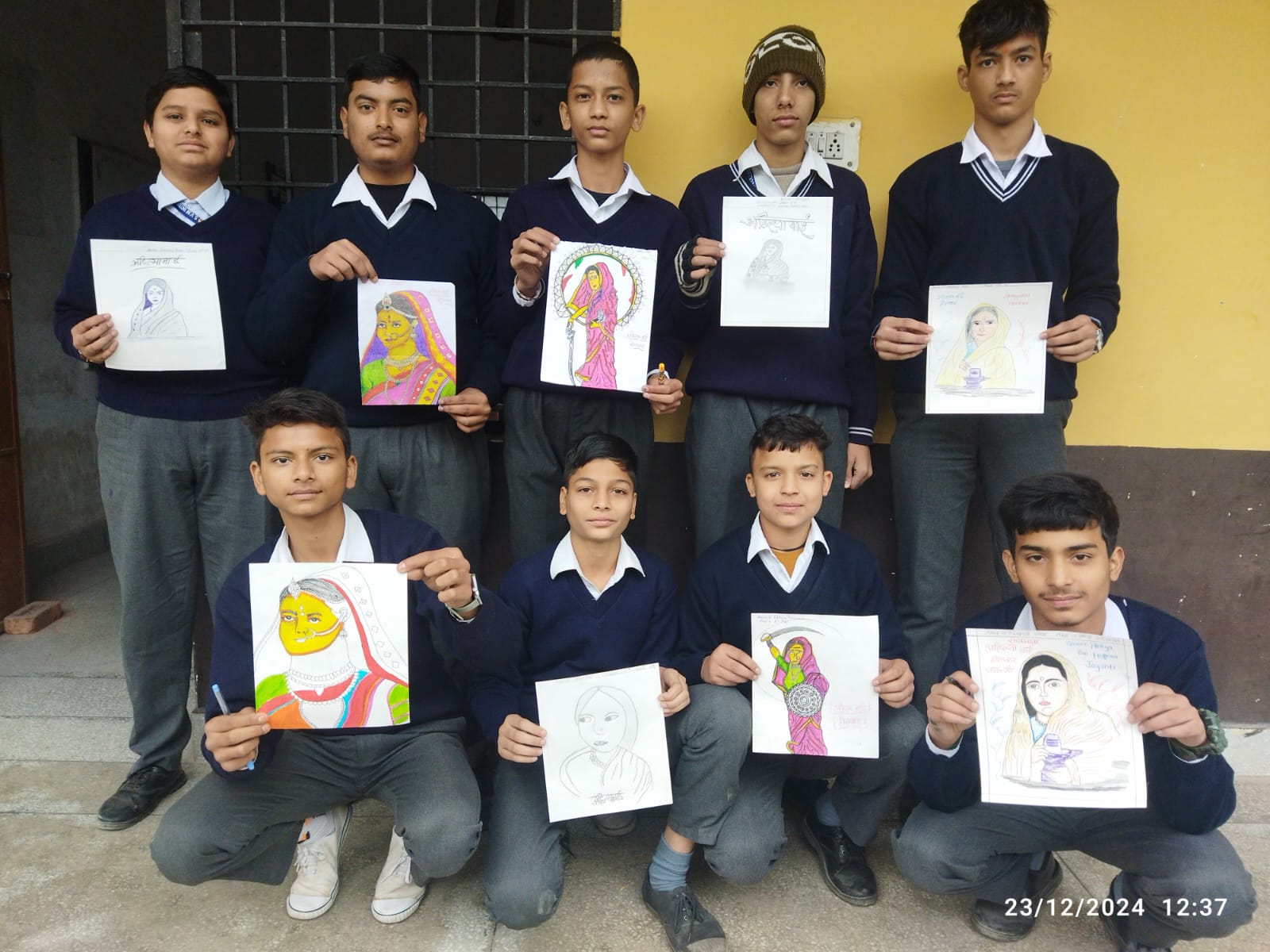 पुष्पा बडेरा इंटर कॉलेज में आयोजित अहिल्याबाई होलकर पुष्पा बडेरा इंटर कॉलेज में आयोजित अहिल्याबाई होलकर