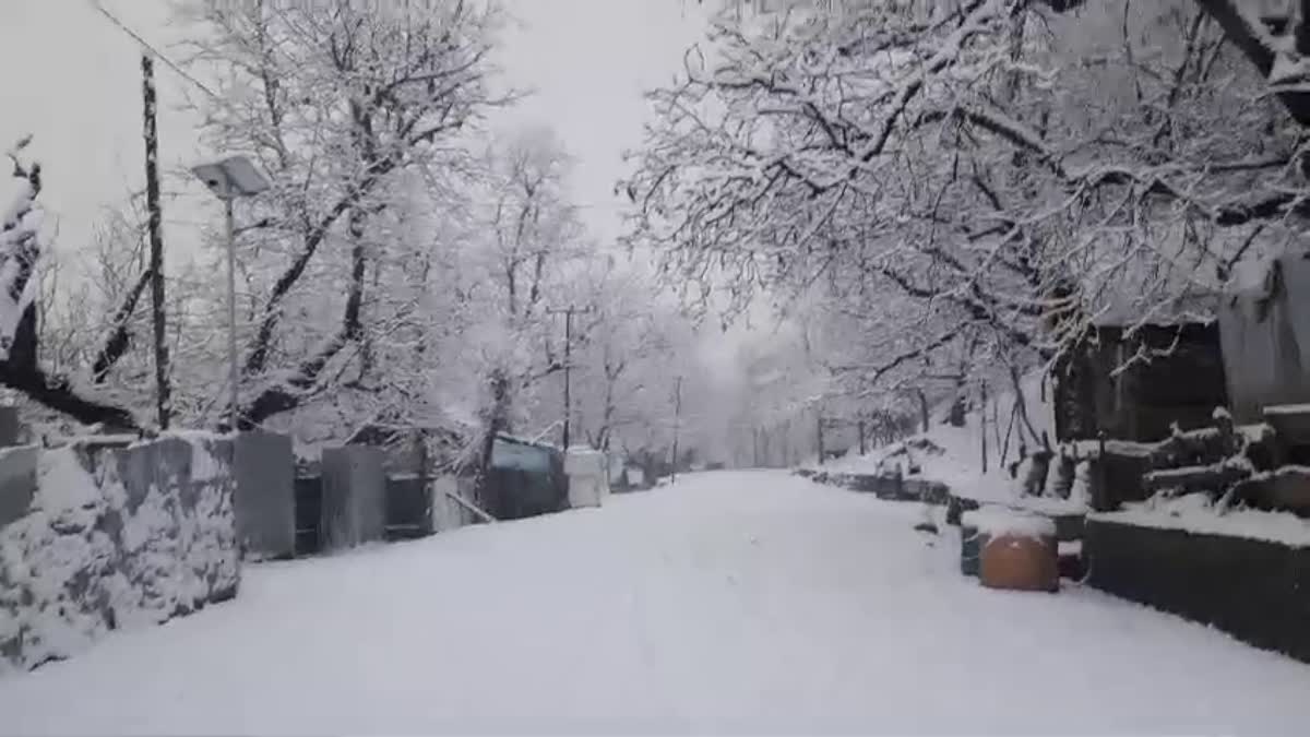 कश्मीर घाटी 40 दिनों की सबसे कठोर सर्दी की अवधि चिल्लई कलां की बर्फीली चपेट में, पूरे कश्मीर में तापमान में भारी गिरावट दर्ज कश्मीर घाटी 40 दिनों की सबसे कठोर सर्दी की अवधि चिल्लई कलां की बर्फीली चपेट में, पूरे कश्मीर में तापमान में भारी गिरावट दर्ज