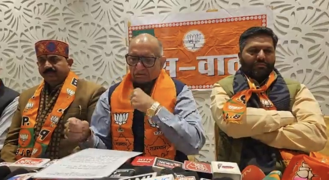राजस्थान की भाजपा सरकार ने एक साल में किए पचास प्रतिशत से अधिक चुनावी वादे पूरे—परनामी राजस्थान की भाजपा सरकार ने एक साल में किए पचास प्रतिशत से अधिक चुनावी वादे पूरे—परनामी
