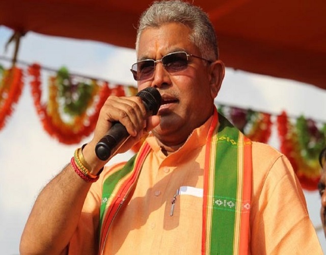पश्चिम बंगाल के पूर्व भाजपा अध्यक्ष और वर्तमान में केंद्रीय भाजपा नेता दिलीप घोष पश्चिम बंगाल के पूर्व भाजपा अध्यक्ष और वर्तमान में केंद्रीय भाजपा नेता दिलीप घोष