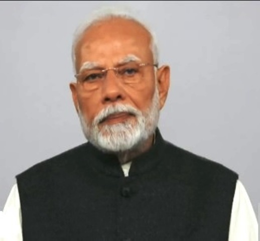 प्रधानमंत्री नरेन्द्र मोदी शुक्रवार को वीडियो संदेश में मनमोहन सिंह के निधन पर दुख जताते हुए प्रधानमंत्री नरेन्द्र मोदी शुक्रवार को वीडियो संदेश में मनमोहन सिंह के निधन पर दुख जताते हुए