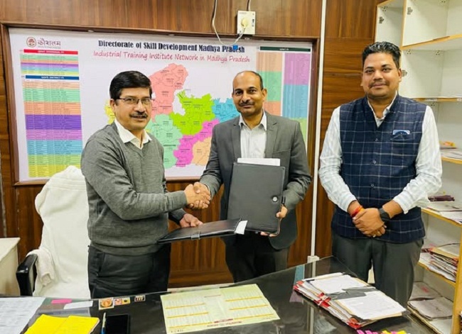कौशल विकास संचालनालय एवं इंडो जर्मन इनीशिएटिव फॉर टेक्निकल एजुकेशन के बीच हुआ एमओयू