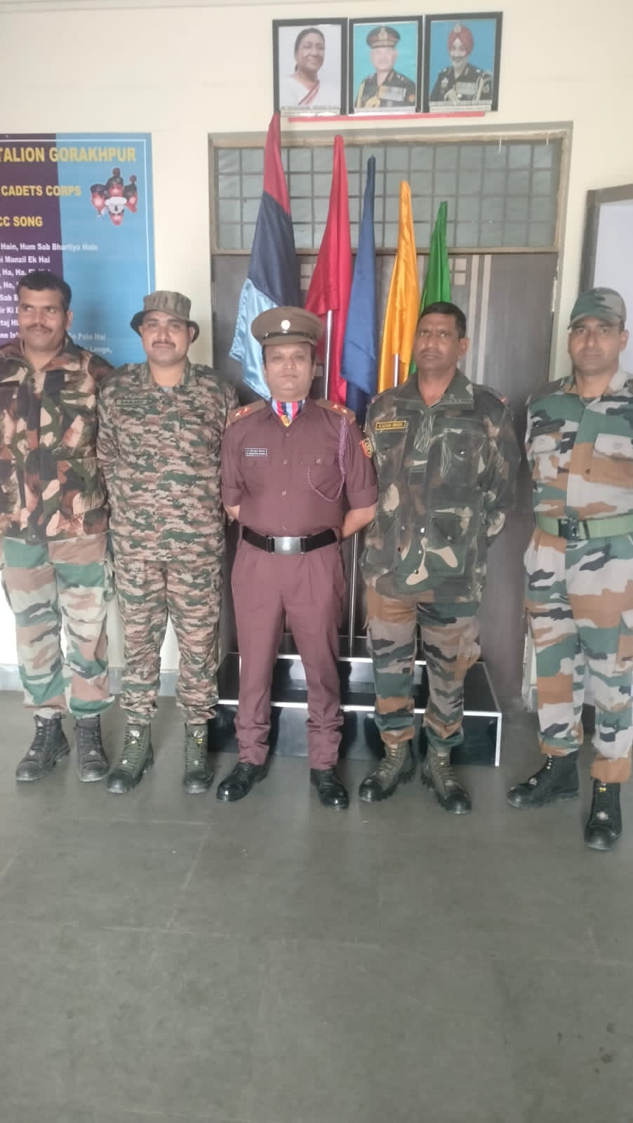 *रैंक सेरेमनी में लेफ्टीनेंट कर्नल अभिषेक मान सिंह ने रैंक स्टार लगाकर किया सम्मानित*