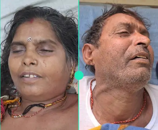 घेवरदास और उनकी पत्नी इंद्रा कमरे में मृत मिले। घेवरदास और उनकी पत्नी इंद्रा कमरे में मृत मिले।