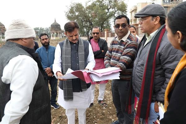उप मुख्यमंत्री राजेन्द्र शुक्ल ने शौर्य स्मारक के कार्य लिया जायजा उप मुख्यमंत्री राजेन्द्र शुक्ल ने शौर्य स्मारक के कार्य लिया जायजा