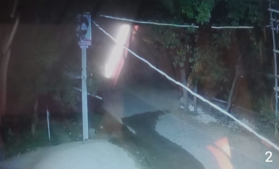 चोरी का सीसीटीवी तस्वीर चोरी का सीसीटीवी तस्वीर