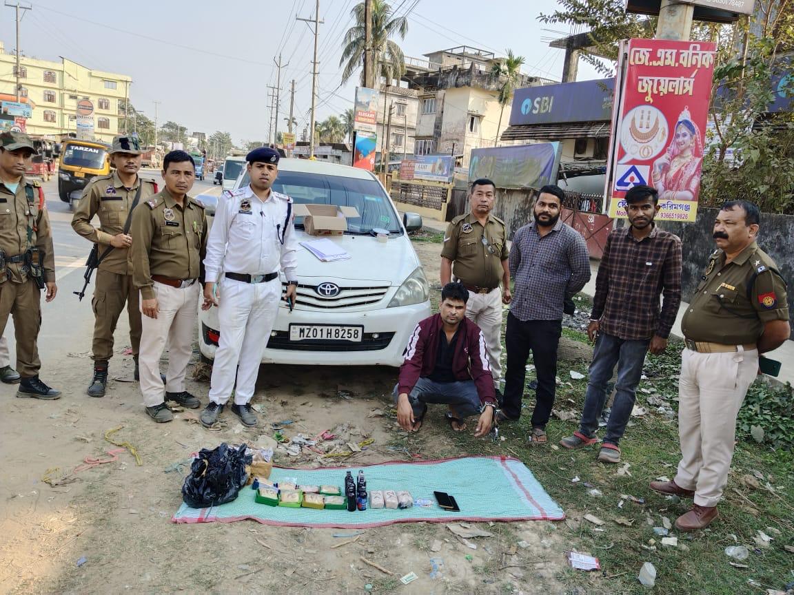 श्रीभूमि जिला पुलिस द्वारा सोमवार को सोशल मीडिया प्लेटफॉर्म एक्स के माध्यम से जारी अभियान की तस्वीर।