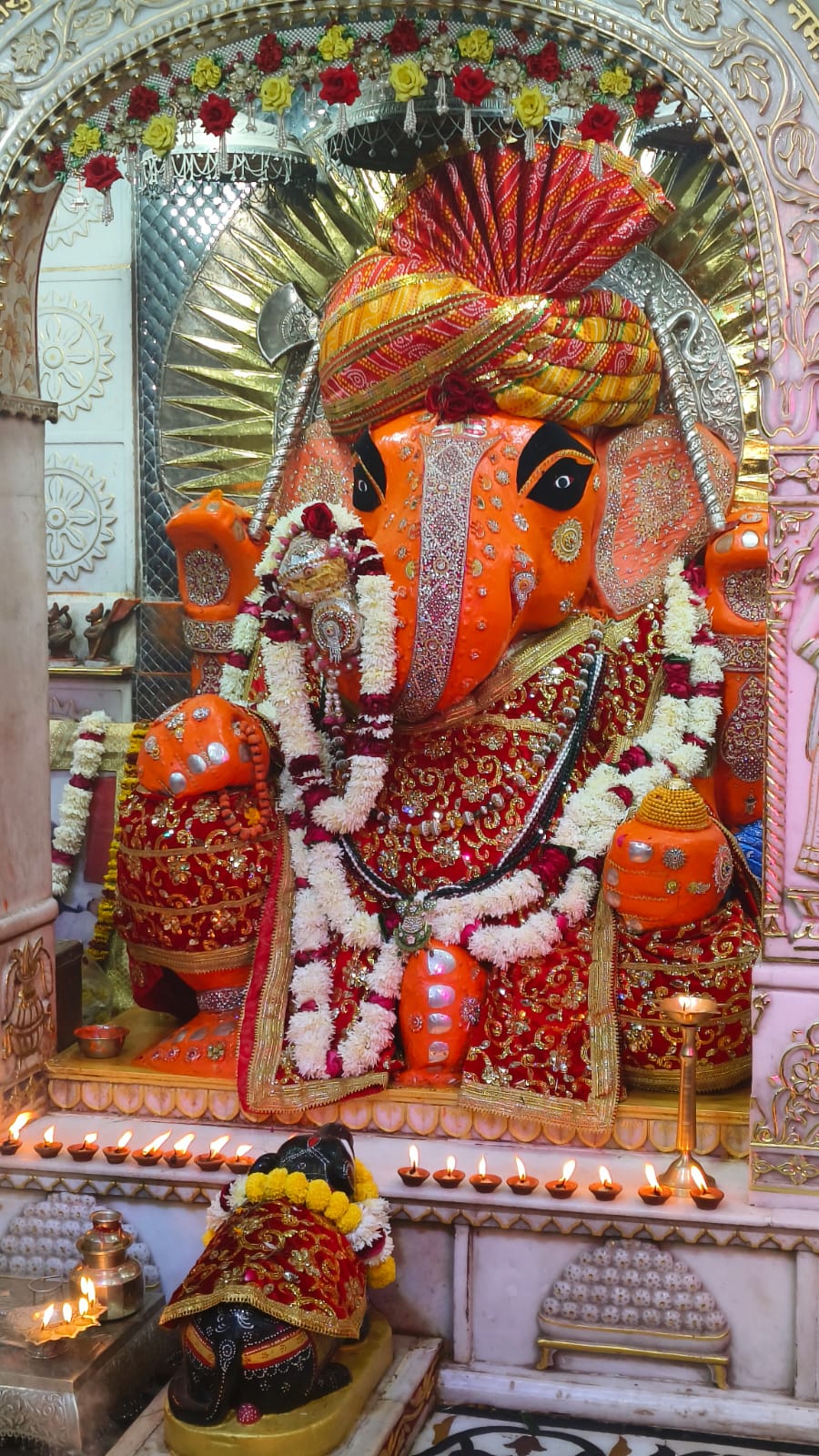 श्री नहर के गणेशजी में नववर्ष के प्रथम दिन हाेगी 251 दीपों की महाआरती श्री नहर के गणेशजी में नववर्ष के प्रथम दिन हाेगी 251 दीपों की महाआरती