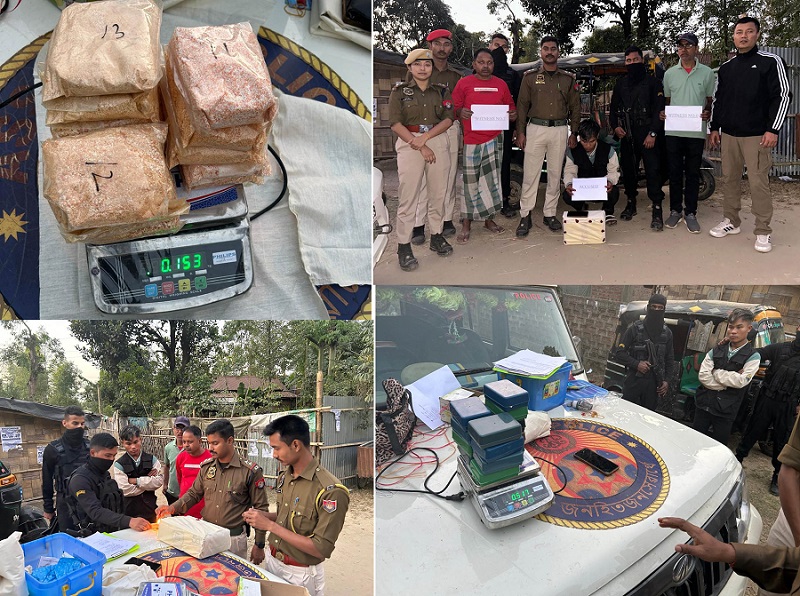 पुलिस द्वारा हेरोइन के साथ गिरफ्तार व्यक्ति की तस्वीर। पुलिस द्वारा हेरोइन के साथ गिरफ्तार व्यक्ति की तस्वीर।
