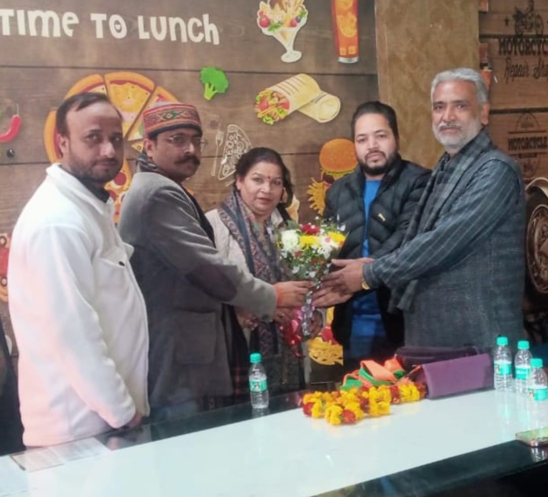 भाजपा अल्पसंख्यक मोर्चा ने किया किरण जैसल का स्वागत भाजपा अल्पसंख्यक मोर्चा ने किया किरण जैसल का स्वागत