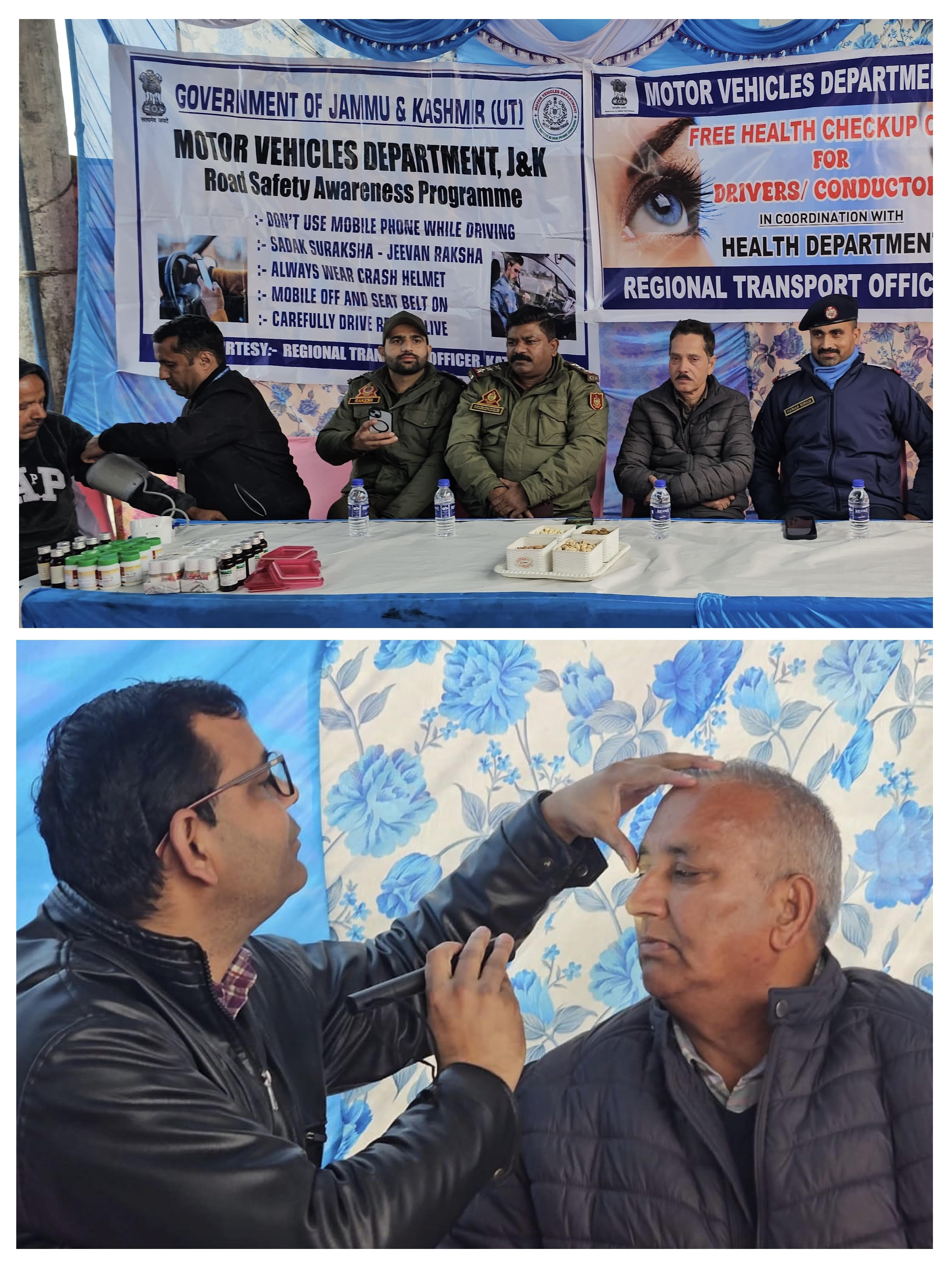 Free health checkup camp organized for drivers and co-drivers Free health checkup camp organized for drivers and co-drivers