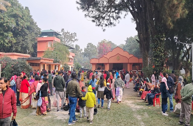 राजगंज ब्लॉक के साहुडांगी रामकृष्ण मिशन में कल्पतरु उत्सव का आयोजन राजगंज ब्लॉक के साहुडांगी रामकृष्ण मिशन में कल्पतरु उत्सव का आयोजन