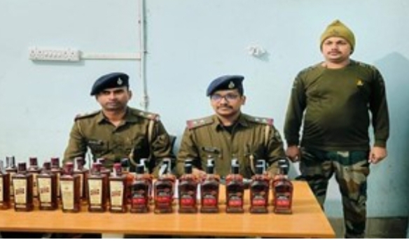 बरामद शराब बरामद शराब