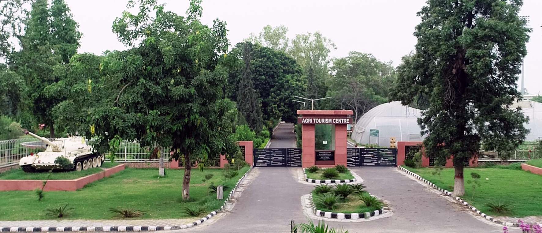 विश्वविद्यालय के एग्री-ट्यूरिज्म सेंटर की फाइल फोटो।
