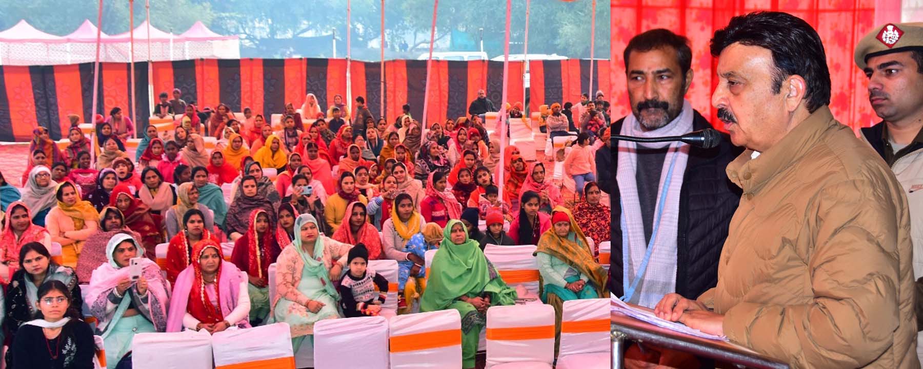 फोटो नंबर-03: देश की प्रथम महिला अध्यापक एवं समाज सेविका सावित्री बाई फुले की जयन्ती पर गांव झाड़सा में आयोजित कार्यक्रम को संबोधित करते मंत्री राव नरबीर सिंह। फोटो नंबर-03: देश की प्रथम महिला अध्यापक एवं समाज सेविका सावित्री बाई फुले की जयन्ती पर गांव झाड़सा में आयोजित कार्यक्रम को संबोधित करते मंत्री राव नरबीर सिंह।