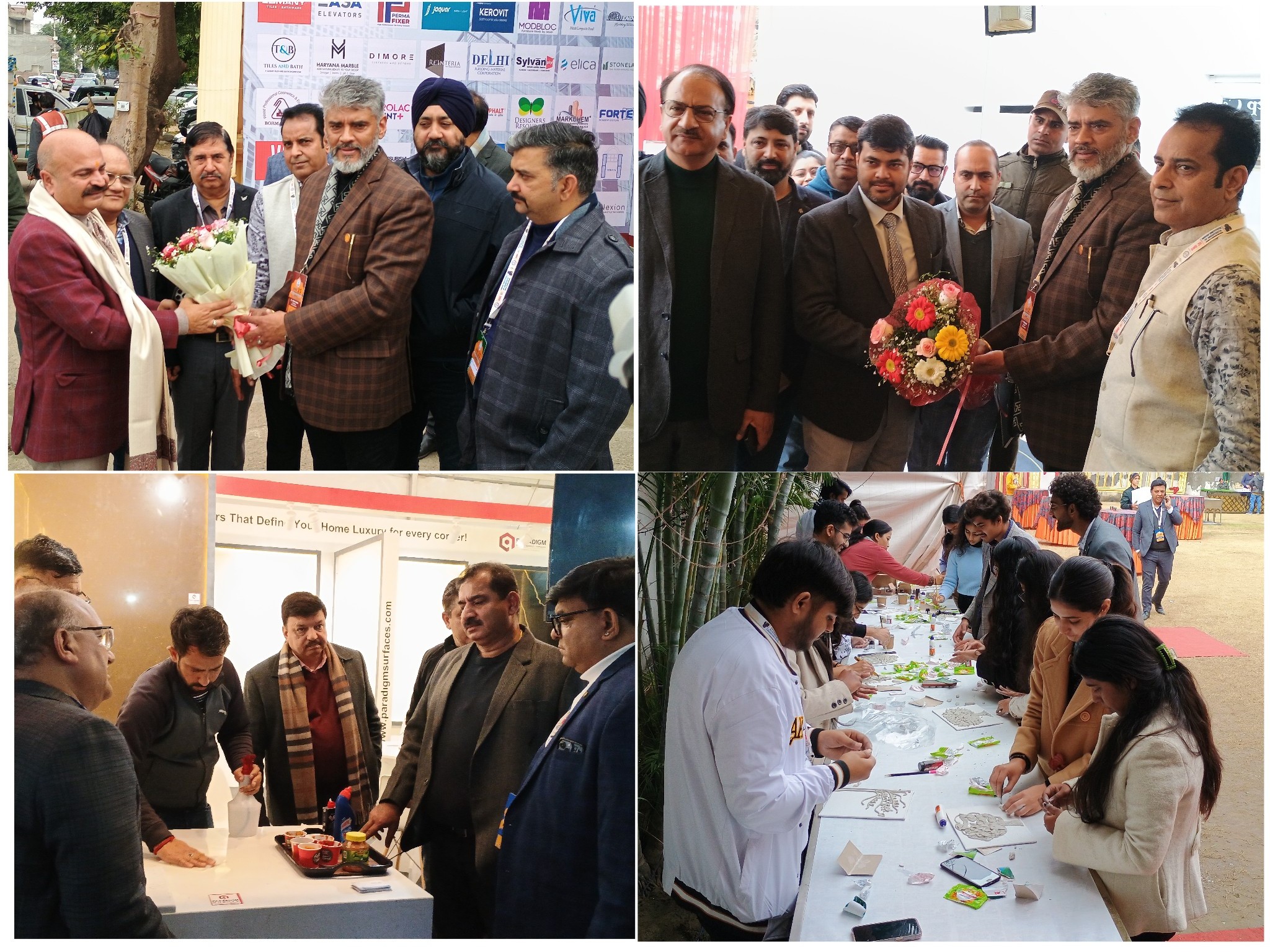जम्मू में बिल्डिंग मटेरियल प्रदर्शनी के दूसरे दिन उमड़ी लोगों की भारी भीड़ जम्मू में बिल्डिंग मटेरियल प्रदर्शनी के दूसरे दिन उमड़ी लोगों की भारी भीड़