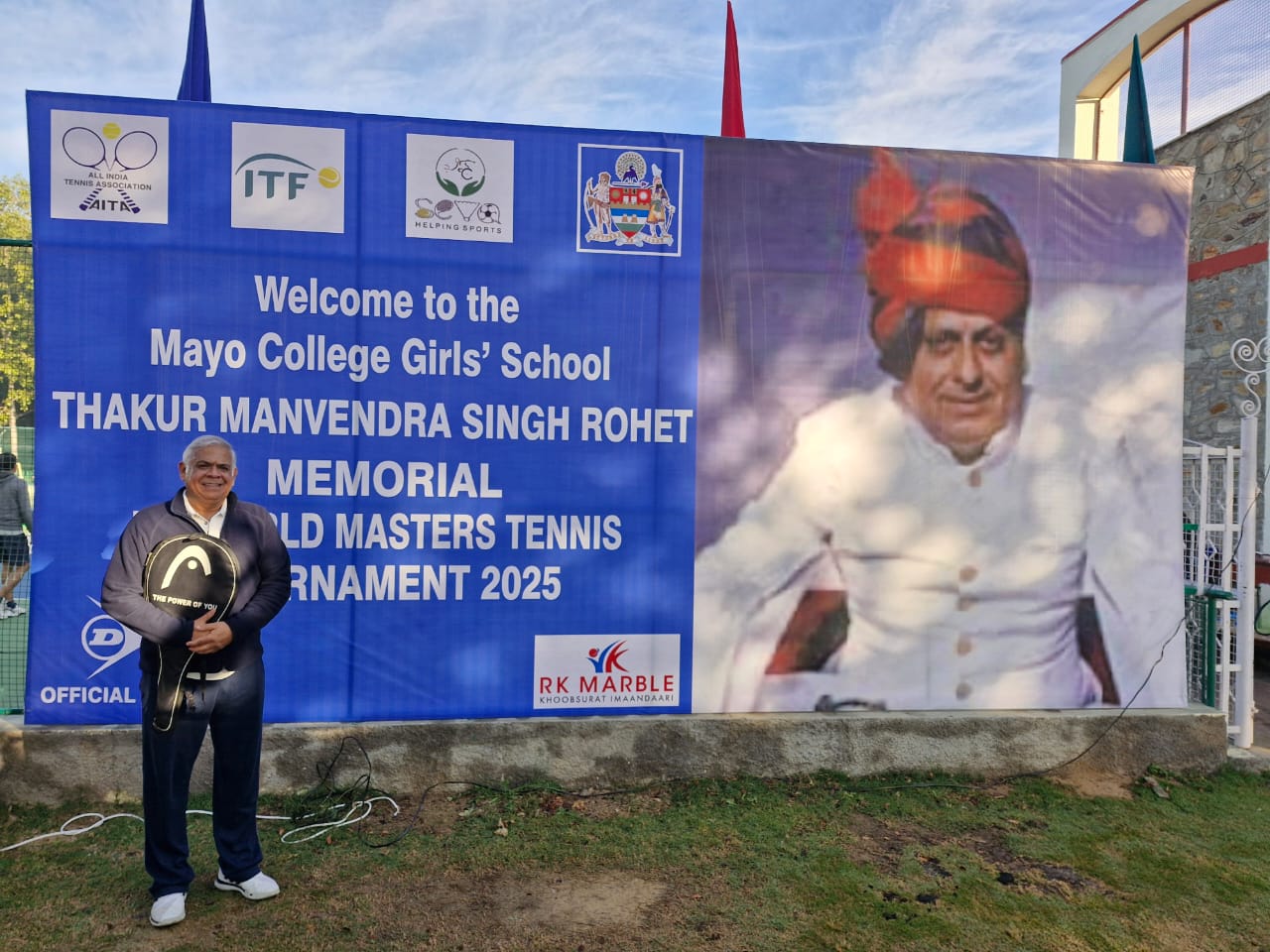 अजमेर के भरत सिंह चौहान एकल व युगल के फाइनल में अजमेर के भरत सिंह चौहान एकल व युगल के फाइनल में