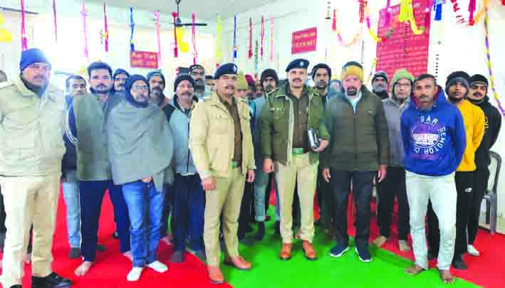 नशा मुक्ति केन्द्र के निरीक्षण के दौरान नशा मुक्ति केन्द्र के निरीक्षण के दौरान