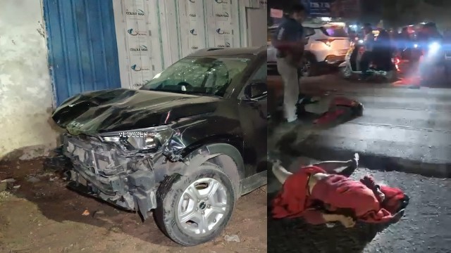 जबलपुर में हिट एंड रन का मामला, डॉक्टर ने 6 लोगों को कार से रौंदा...2 की मौत जबलपुर में हिट एंड रन का मामला, डॉक्टर ने 6 लोगों को कार से रौंदा...2 की मौत